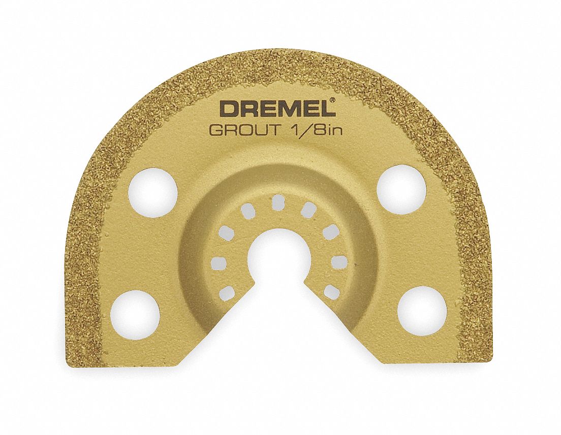 Carbide Grout Blade, 1/8 In T, Use W/3DRN2