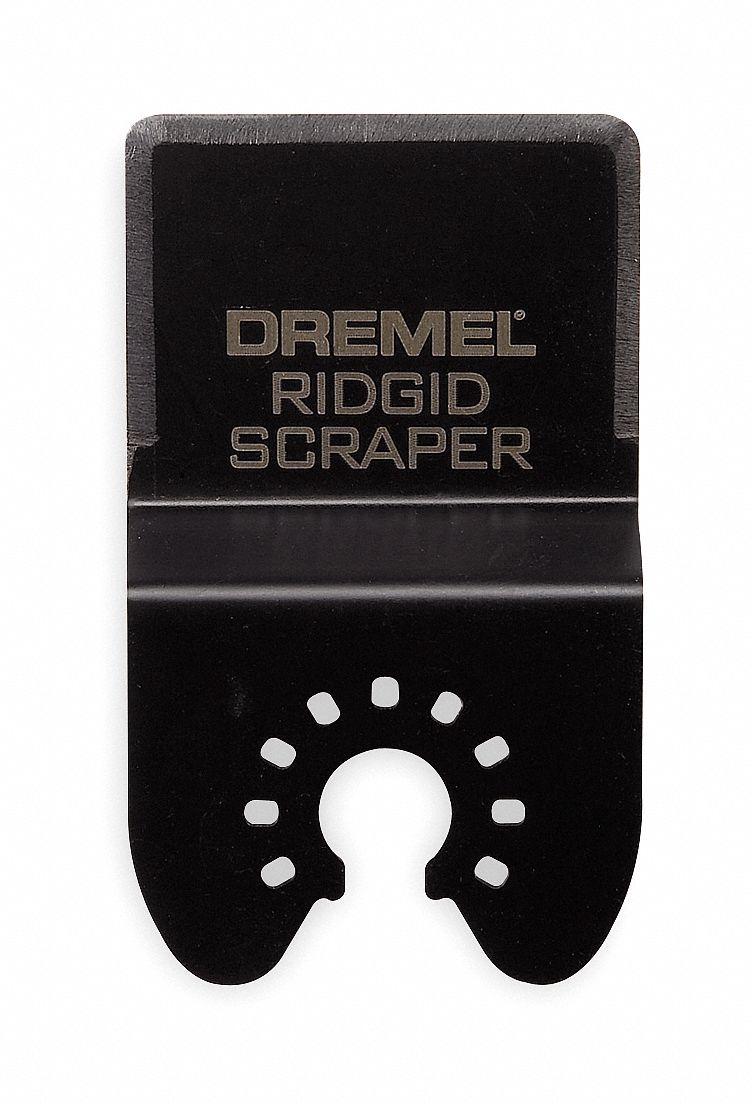 Rigid Scraper, 1-9/16 W, For 3DRN2