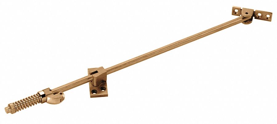 Overhead Door Holder, Satin Bronze