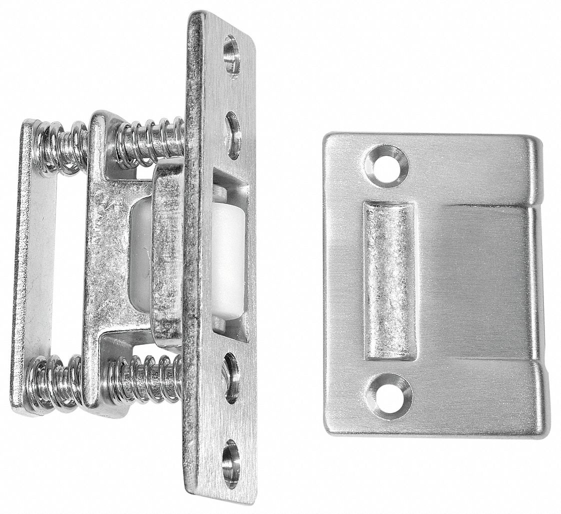 Roller Latch, Satin Chrome