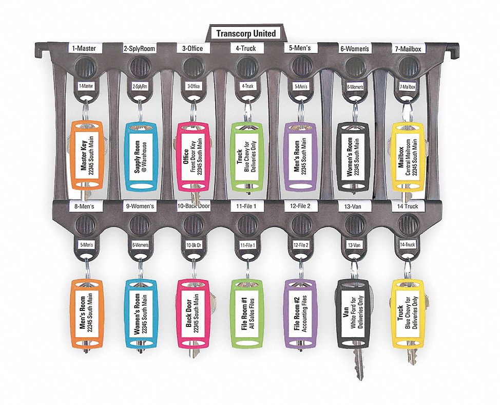 File-A-Key, Letter Size, 14 Units