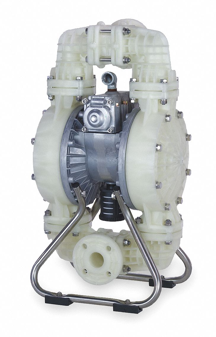Pump, AODD, Polypropylene, 1 1/2 In, 115 GPM