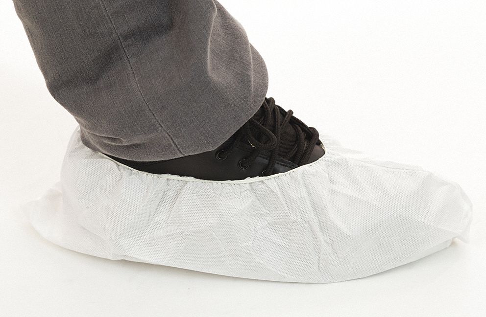 Shoe Covers, Universal, White, PK200