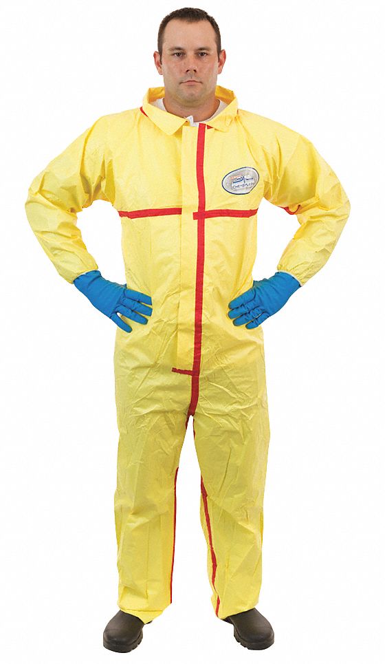 Collared Chemsplash 1(R), Open, 3XL, PK 6
