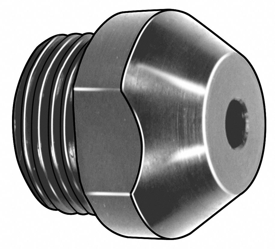Nosepiece, Steel, M8