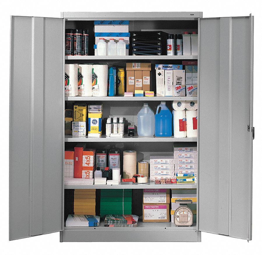 Storage Cabinet, Welded, Putty