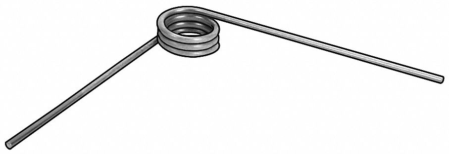 Spring Assort, LH Torsion Spring, SS, 36Pcs