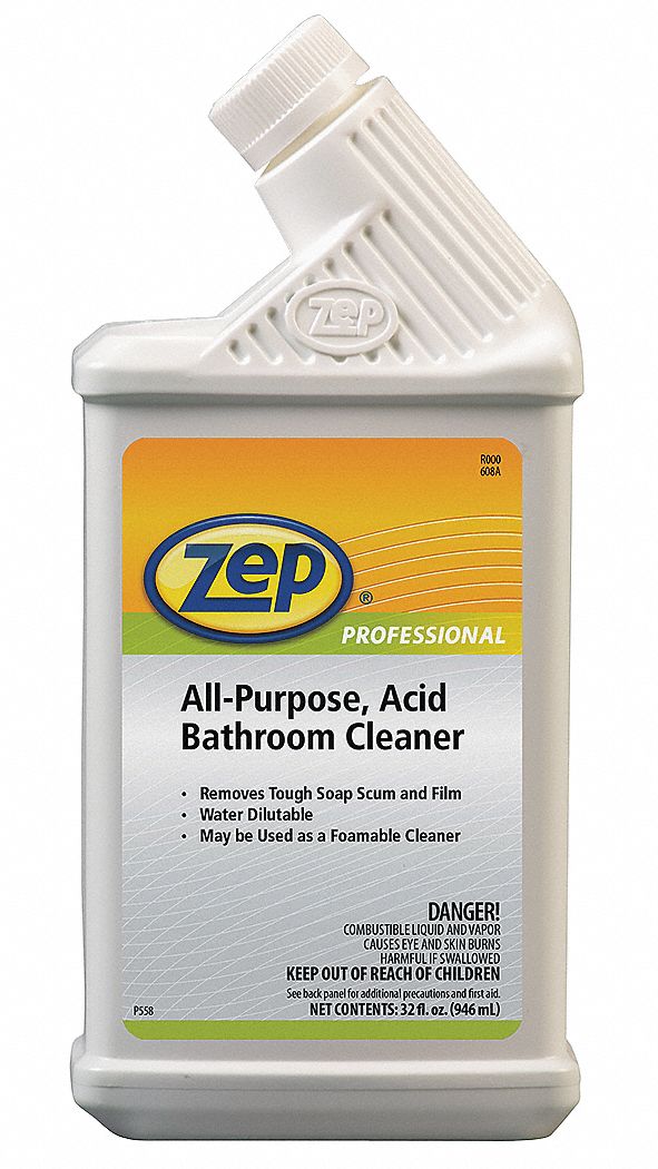 Bathroom Cleaner, Spray Bottle, Green