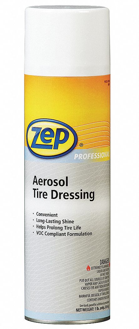 Tire Dressing, 20 oz, 14 oz Net, Aerosol