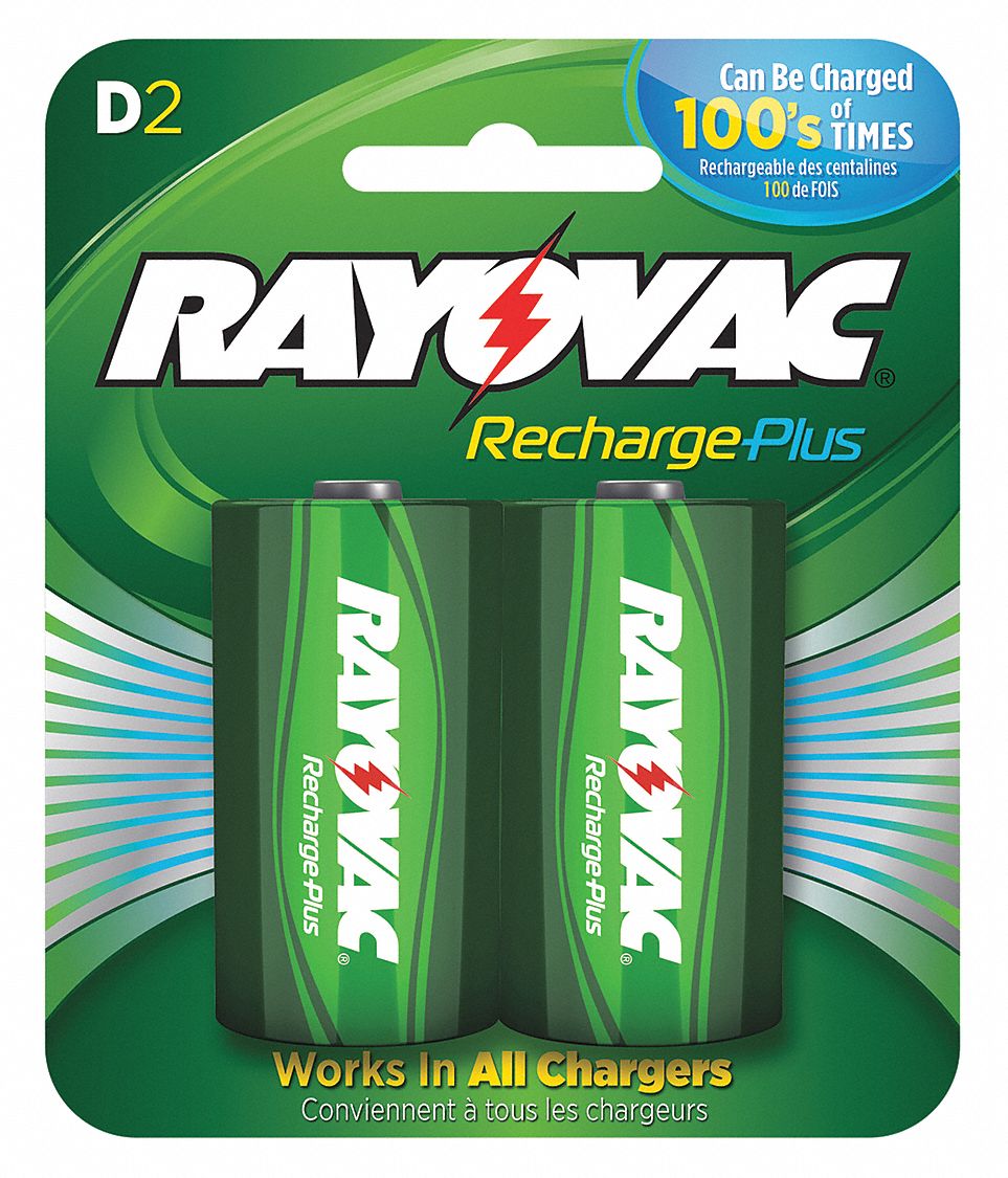 Rechargeable Battery, 3000mAh, PK 2