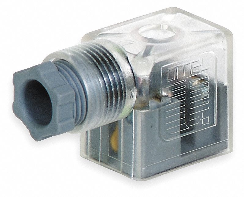 Connector, Coil, 22mm DIN, 24VDC