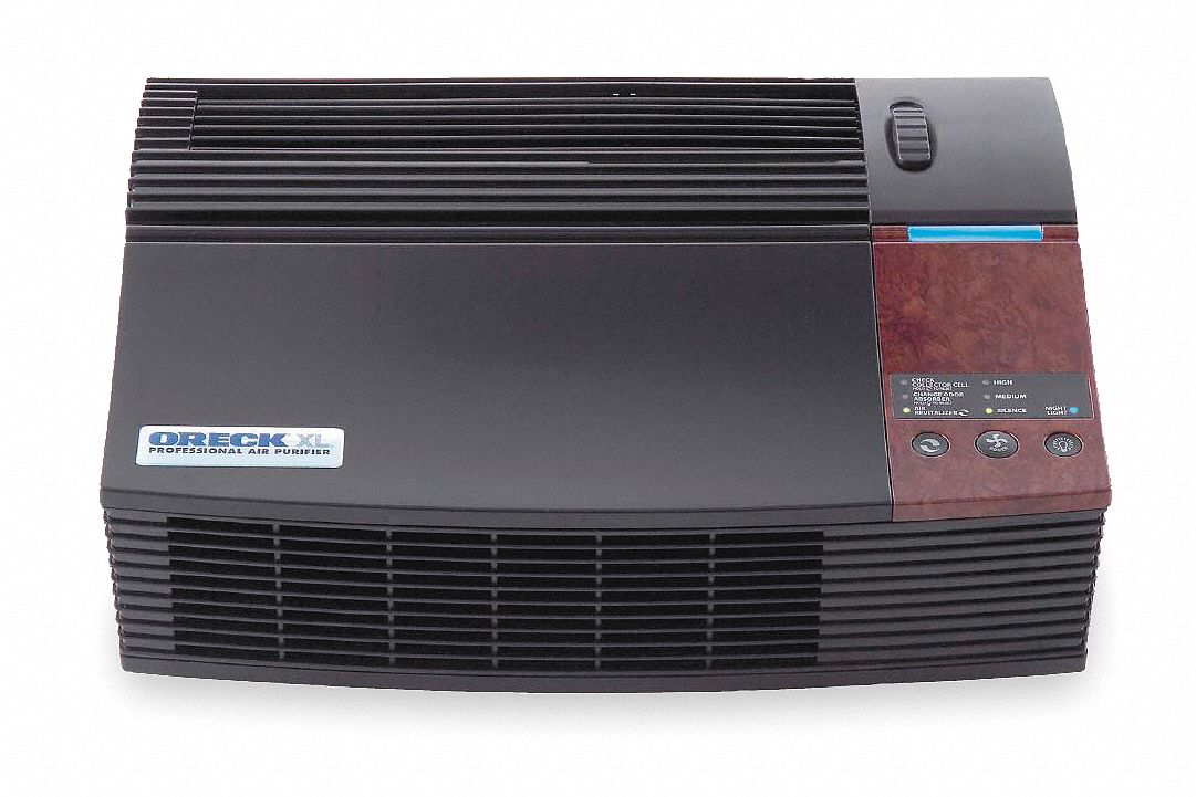 Air Purifier, Tabletop, 140CFM, Black