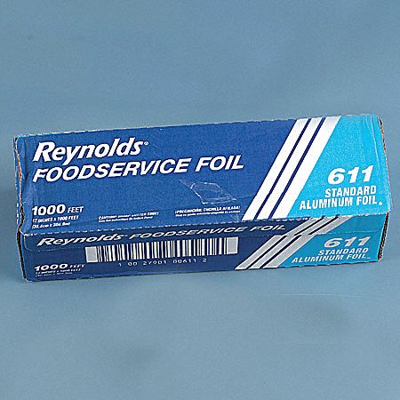 Aluminum Foil Roll, 1000 ft. x 12 In.