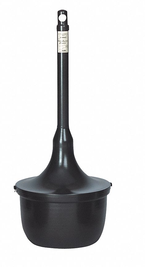 Smoking Receptacle, Free Standg, Charcoal