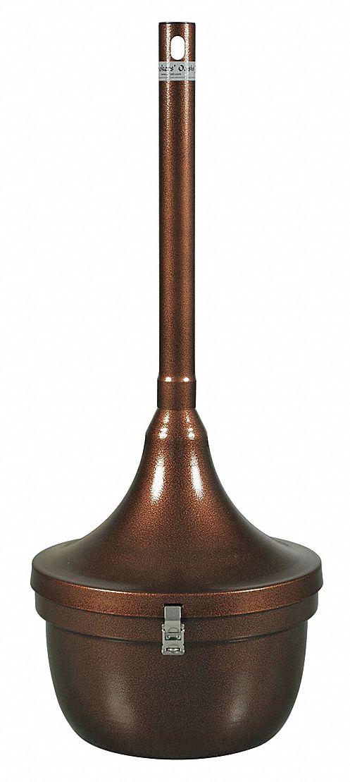 Smoking Receptacle, Free Standing, Copper