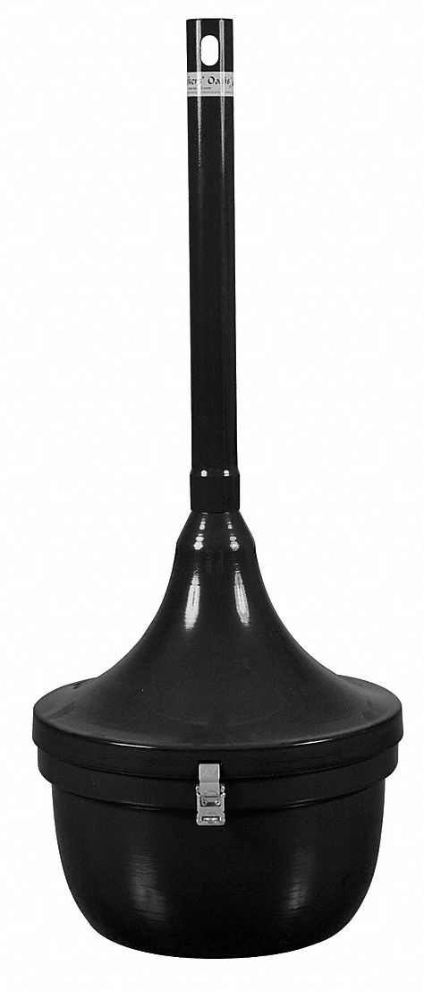 Smoking Receptacle, Free Standing, Black