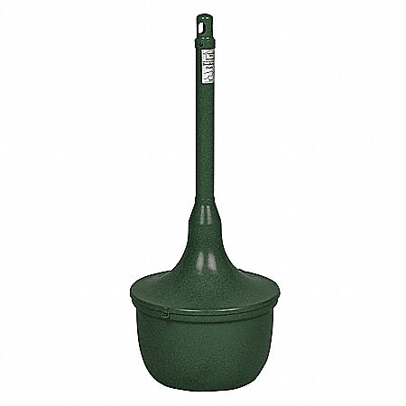 Smoking Recept, Free Standing w/Lock, Grn