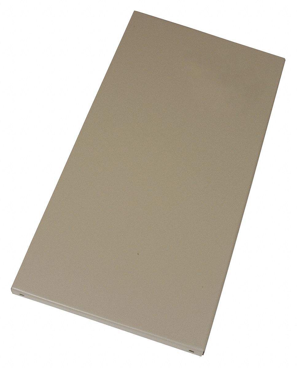 Cabinet Shelf, W 36 In, D 24 In, Tan