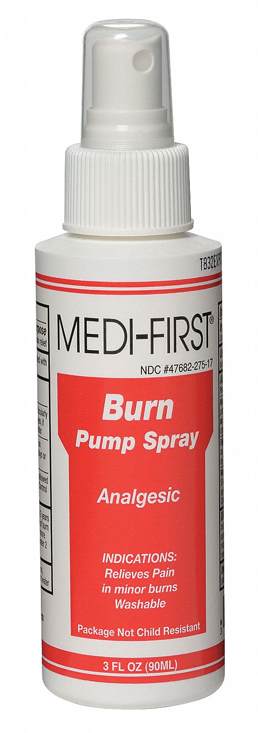 Burn Spray, 3 oz., Pump Spray