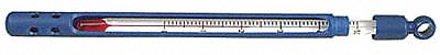 Armored Glass Thermometer, 25 To 125F