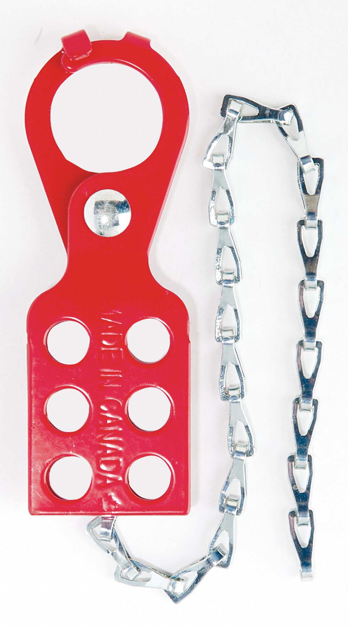 Lockout Hasp, Standard, 6 Lock, 4 In. L
