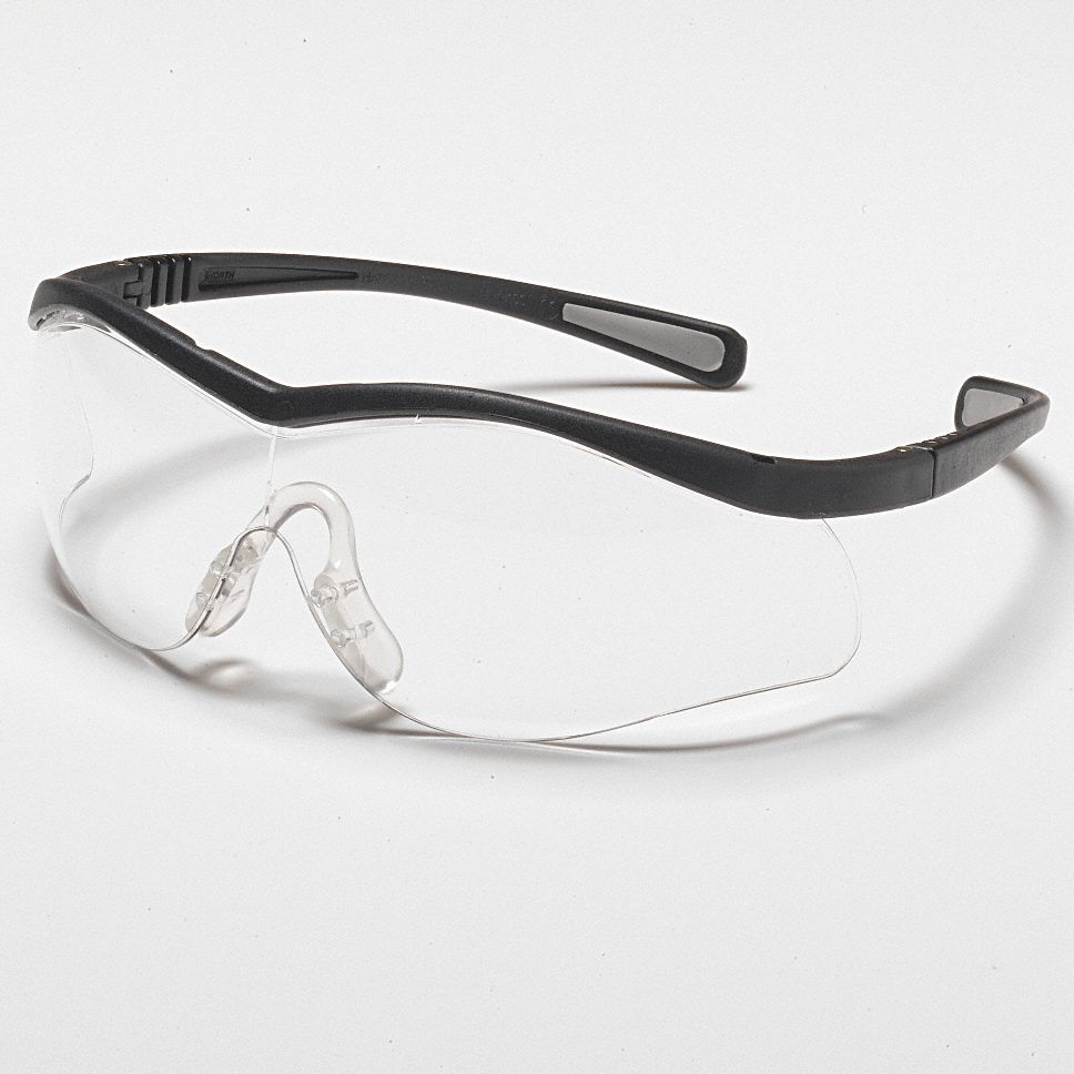 Safety Glasses, Clear Lens, Half Frame