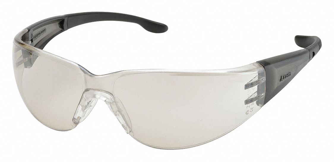 Safety Glasses, Indoor/Outdoor, Uncoated