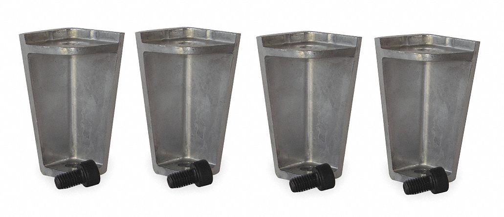 Leg Kit, Alum, For 3JWR6, 3JWR7, 3JWT9, 3JWU1