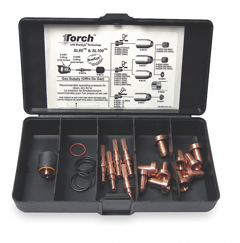 Plasma Torch Consumable Kit, 70 Amps
