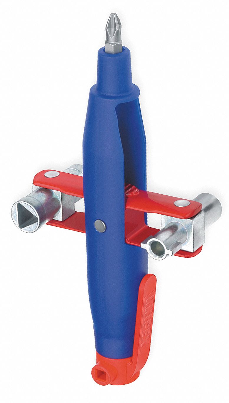 Control Cabinet Key, Pen-Style, 8 1/8 In L