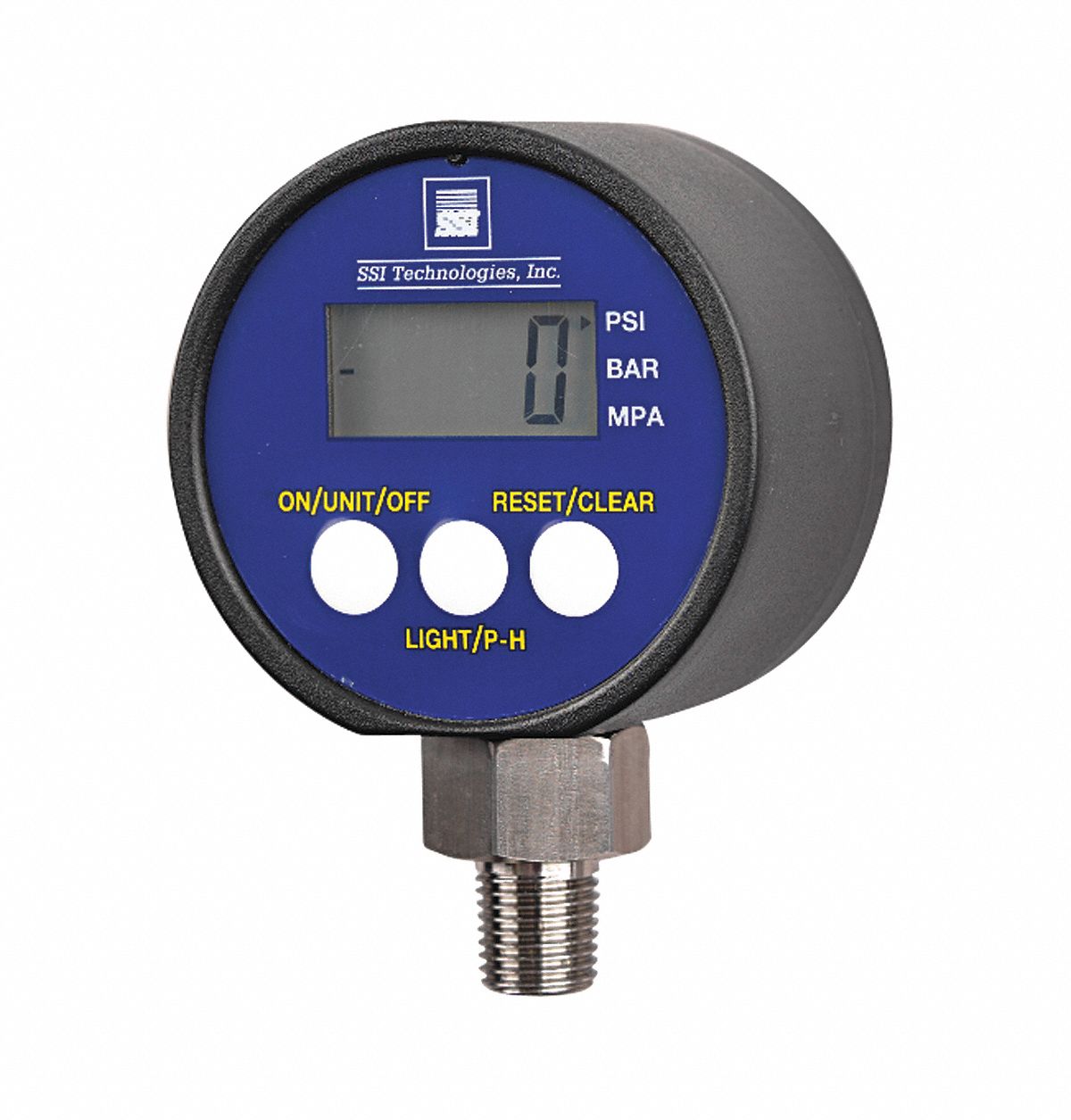 Digital Pressure Gauge, 3000 PSI MG1-9V