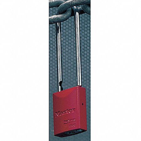 Aluminum Lock, 1-9/16 In, Aluminum