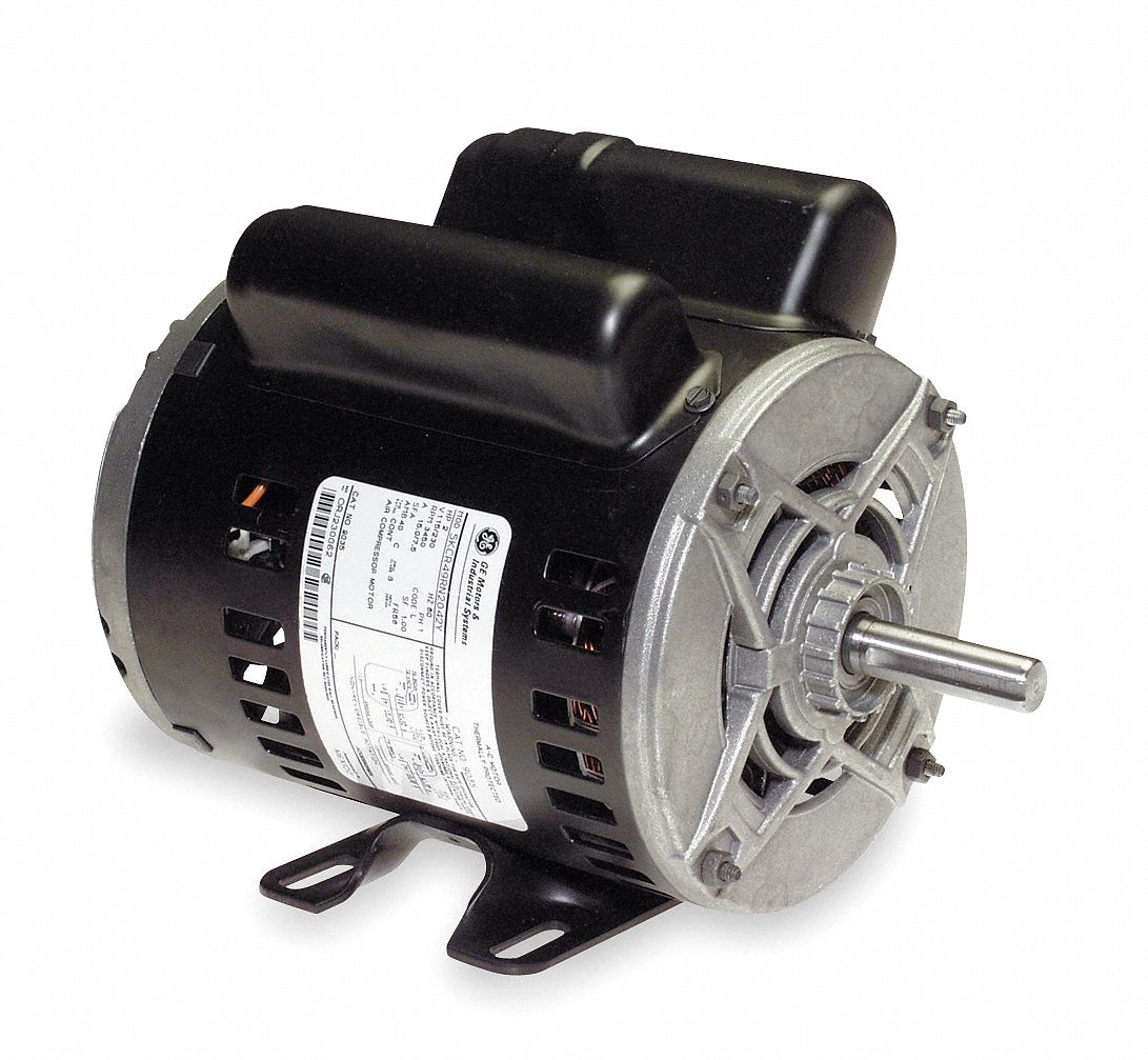 Air Compr Mtr, 2 HP, 3450 rpm, 115/230V, 56