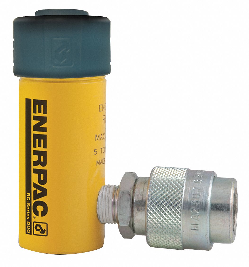 Cylinder, Steel, 5 Ton, 0.63 In Stroke