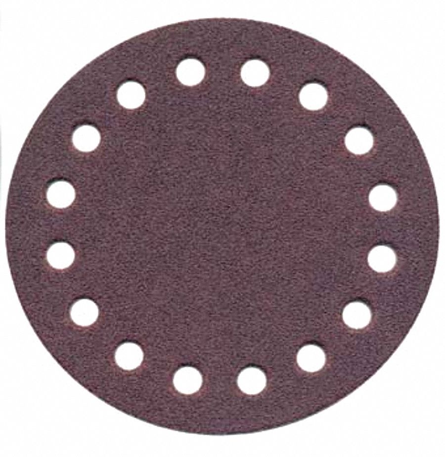 Hook/Loop Disc, Multi, 8in, 80 Micron, PK30