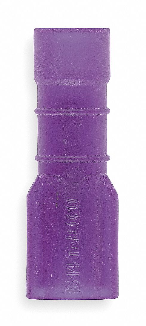 Female Disconnect, Blue, 16 to 14AWG, PK100