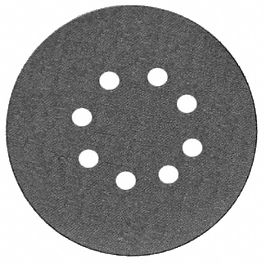 SandingPad, 6 In Dia, Med, Works w/MSF636-1
