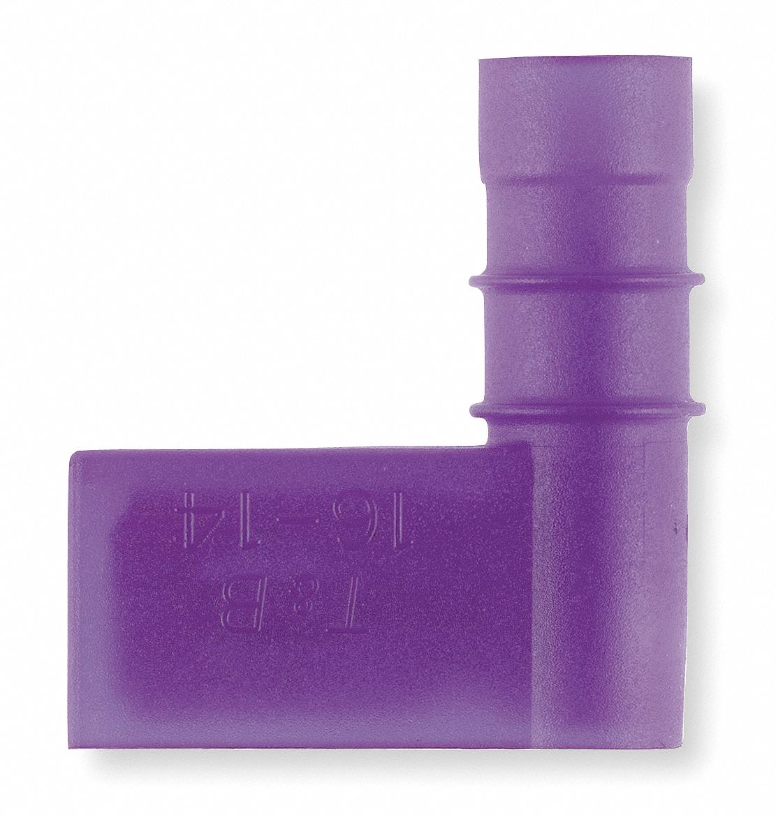 Female Flag Disconnect, Blu, 16-14AWG, PK50