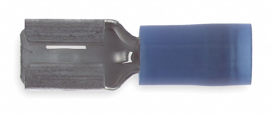 Female Disconnect, Blue, 16-14AWG, PK100
