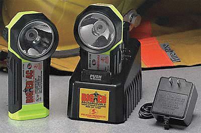 Flashlight, 65000, Black, Trickle Charger