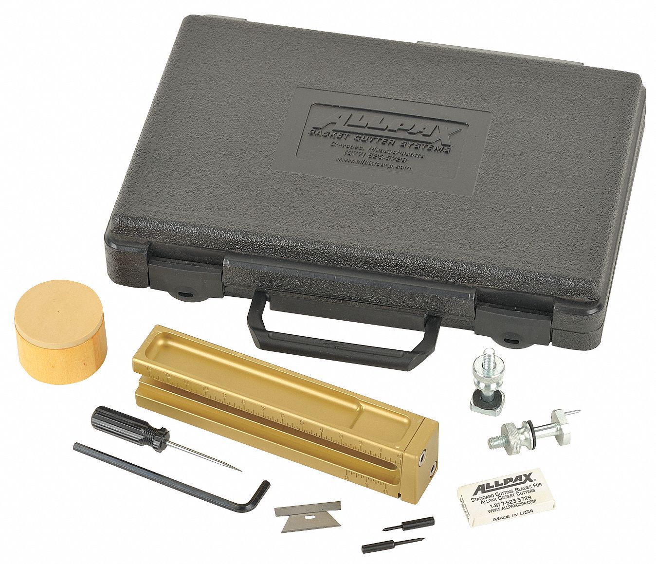 Gasket Cutter Kit, 1/4-13 In, 19 Pc