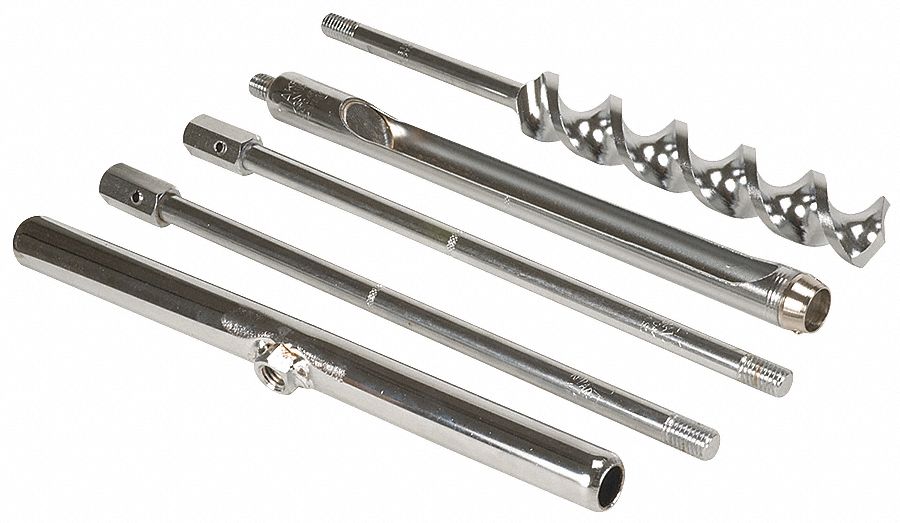 Soil Sampler Auger Kit 36 In Chrome