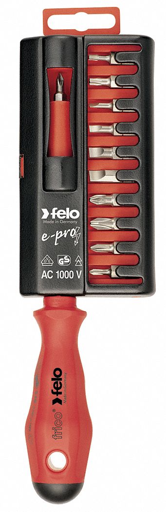 Insulated Screwdriver Set, 12 Pc