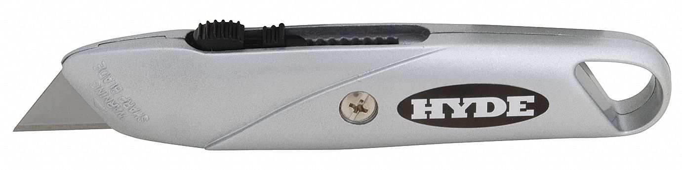 Top Slide Utility Knife, Silver