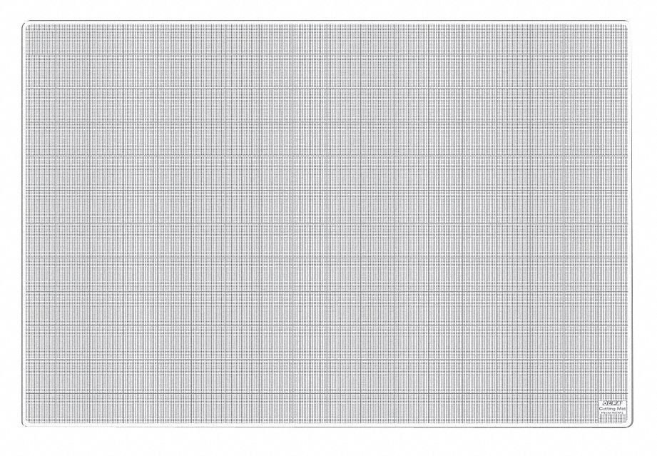 Cutting Mat, 24 x 36 In, Transluscent