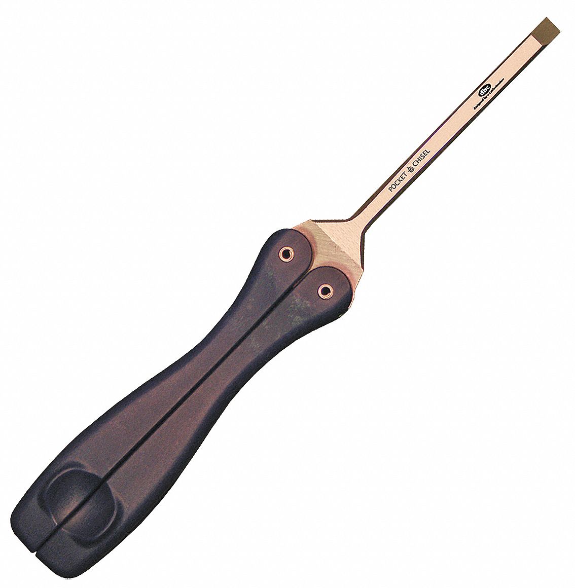 Folding Wood Chisel, 1/4 In, Blue