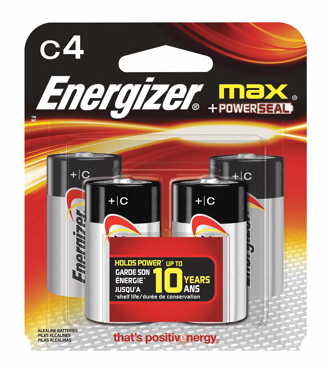 Battery, Alkaline, PK 4