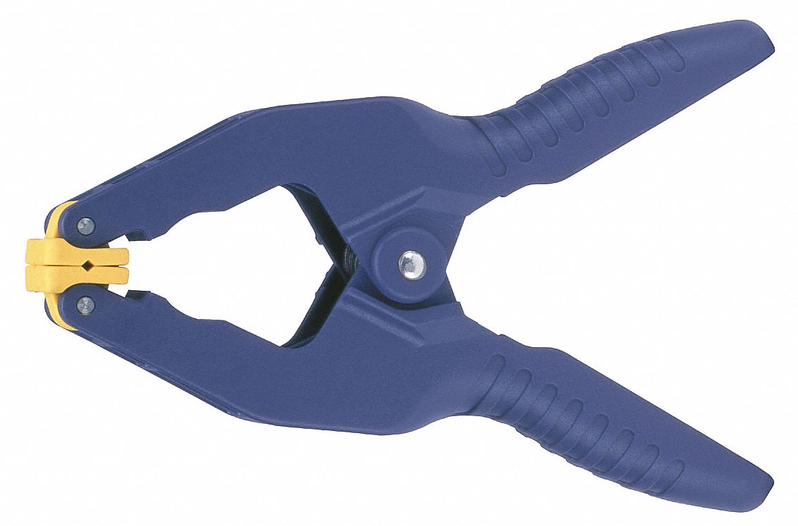 Spring Clamp, 2 In, Plastic Resin