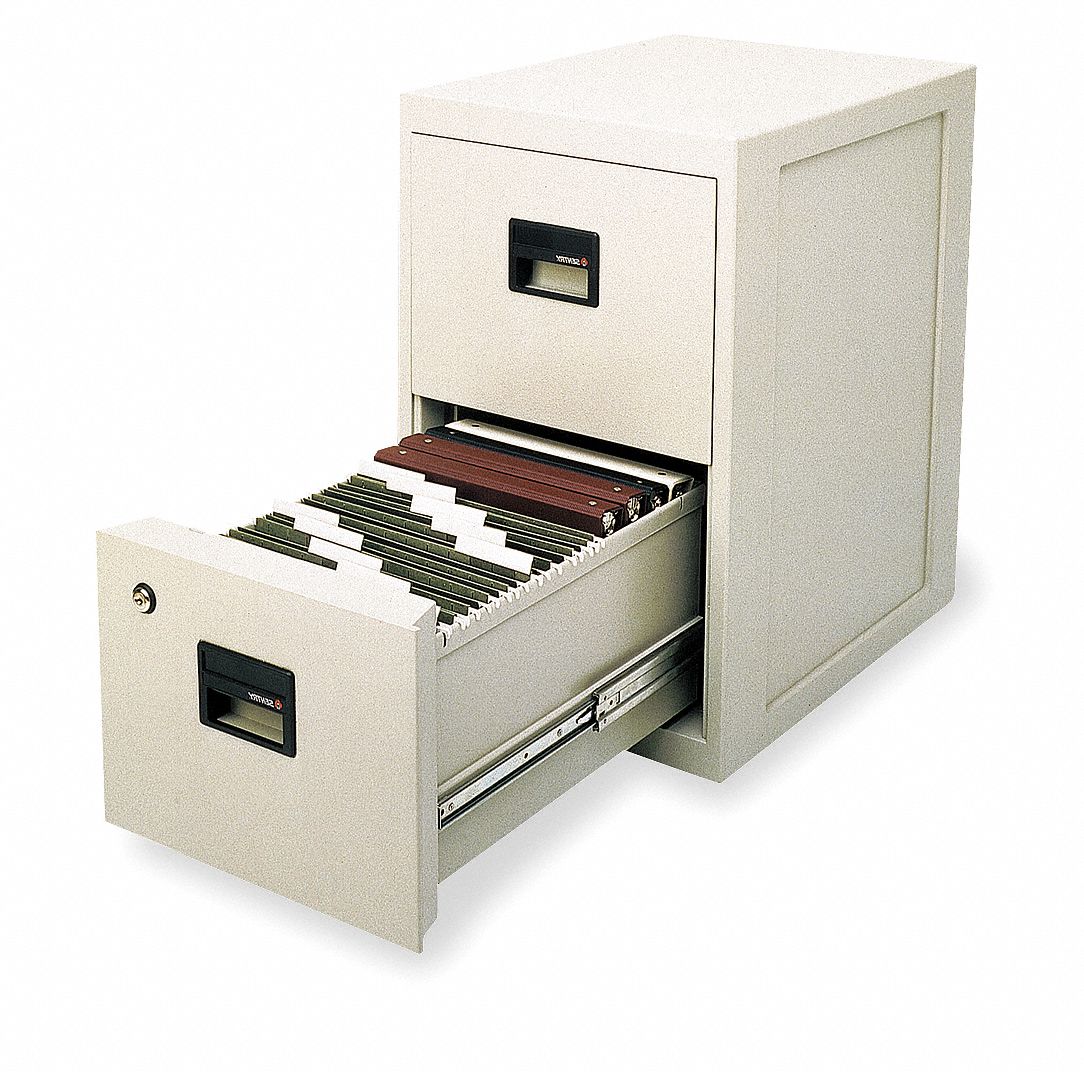 Fire Safe Filing Cabinet, 2 Drawer