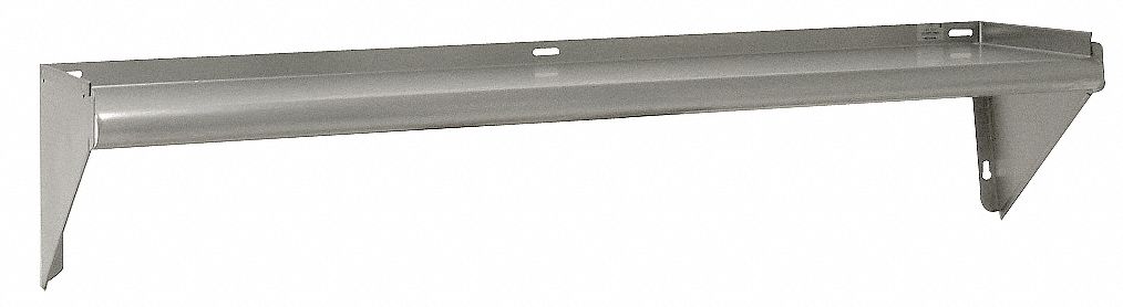 Wall Shelf, 24InH, 11-5/8InW, 1-1/4InD